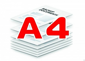 Печать документов формат А4